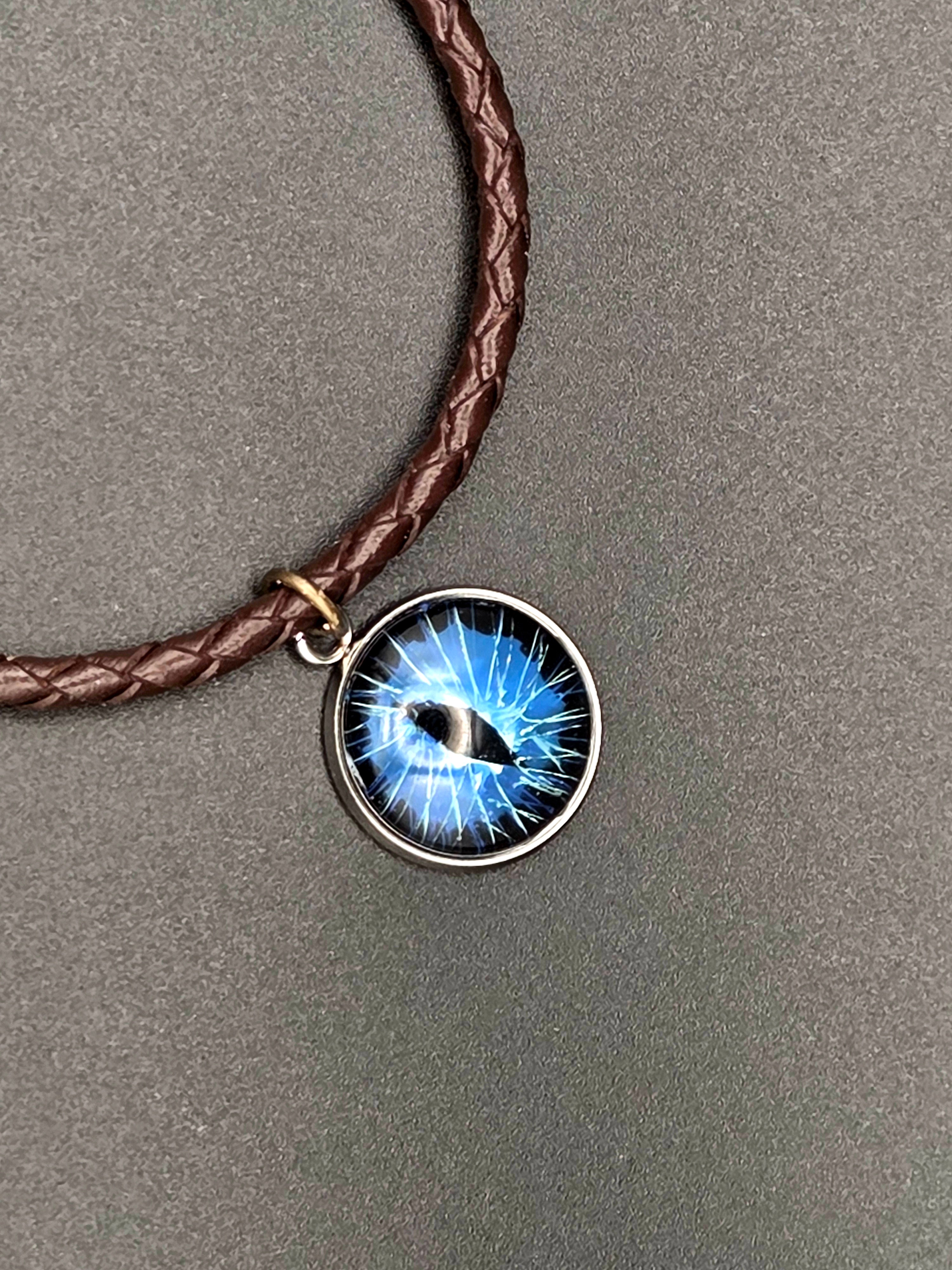 Blue dragon eye bracelet