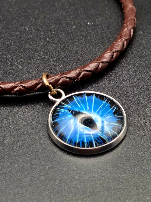 Blue dragon eye bracelet