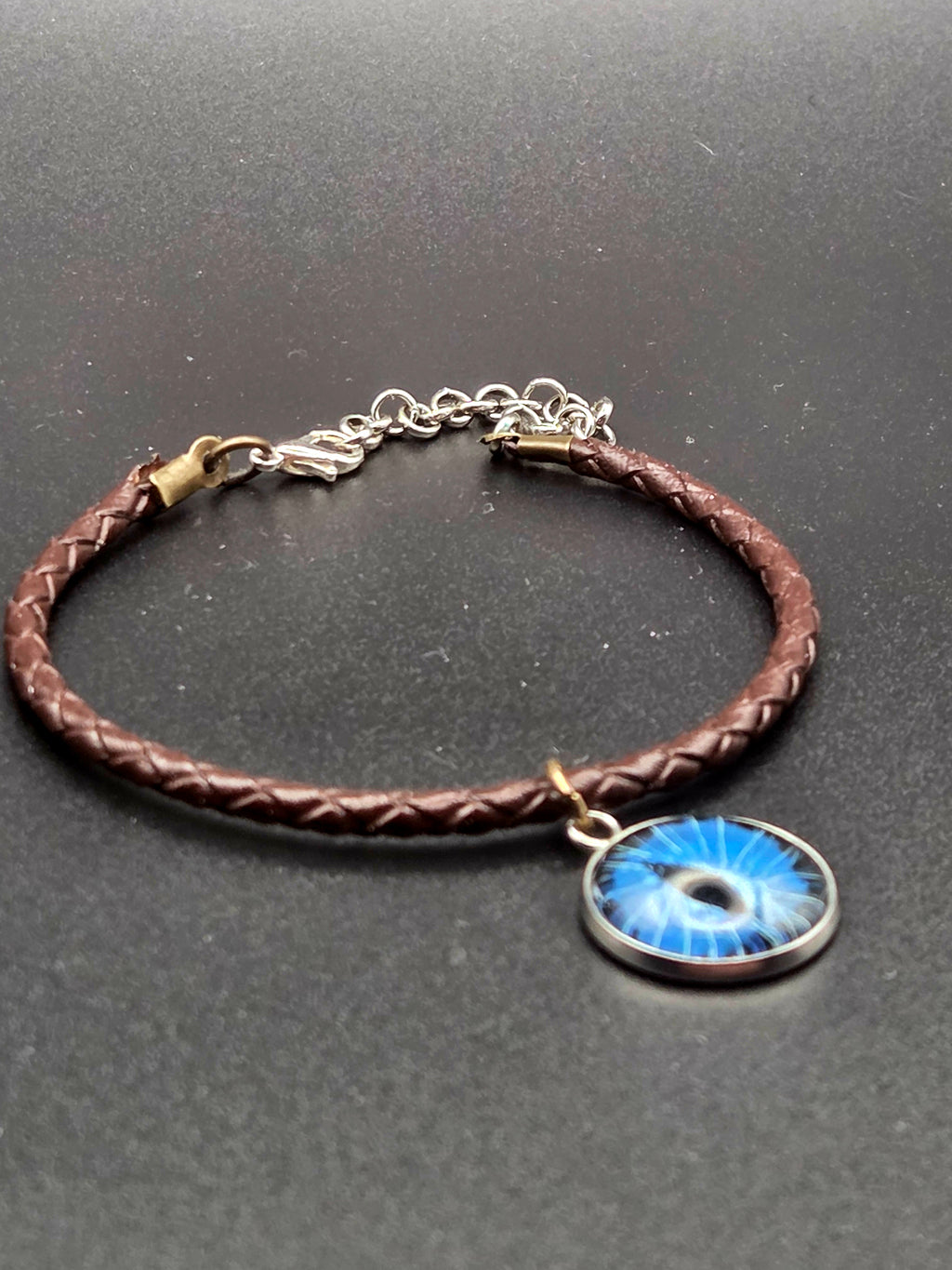Blue dragon eye bracelet